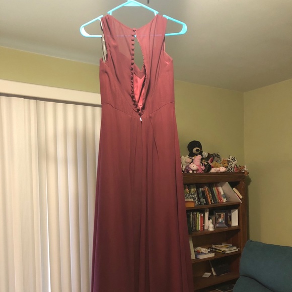 Bill Levkoff Style#1124 in Wine - Picture 5 of 6